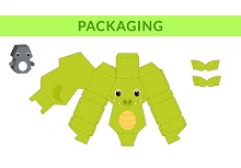 çocuklar için hazır hayvan model maketi şablonu, paper craft model animals